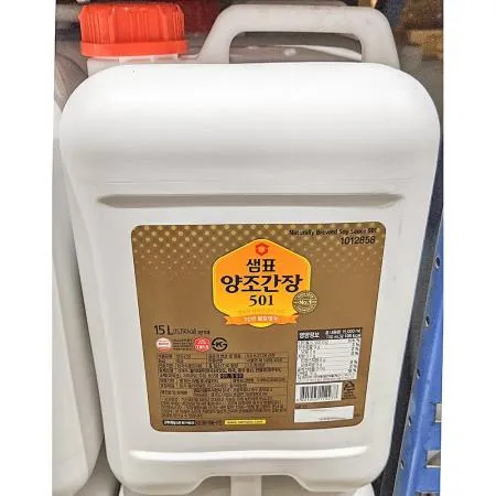 샘표 양조간장 501 15L 업소용