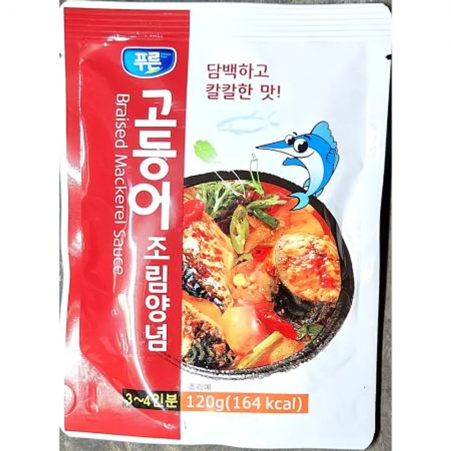 고등어조림양념(푸른식품 120g) X10 이미지