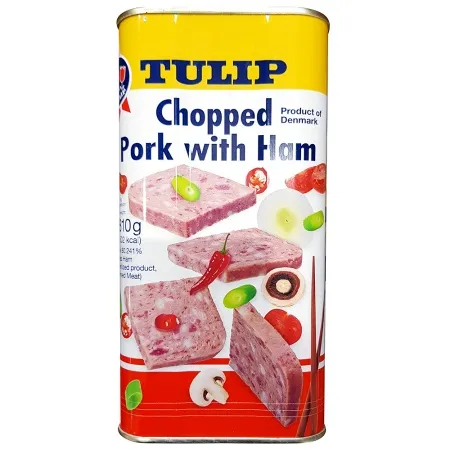 튤립 촙트햄 업소용 부대찌개 캔 햄 튤립 햄 통조림 햄 1.81Kg 3개