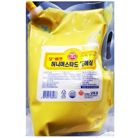 허니머스타드드레싱(오뚜기 2Kg)X6