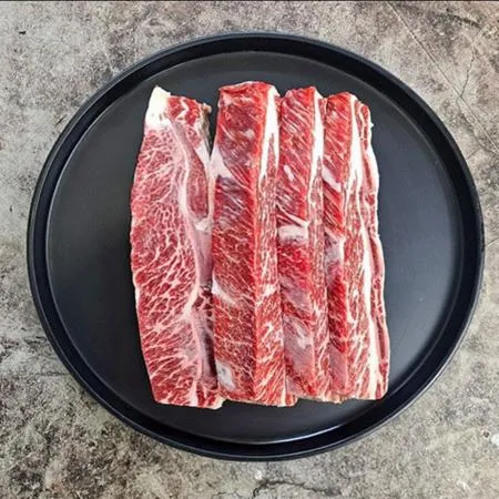 미국산 소갈비 꽃갈비 3.5cm절단(숯불) 1kg 업소용