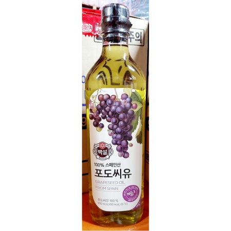 포도씨유(백설 900ml)X12 이미지