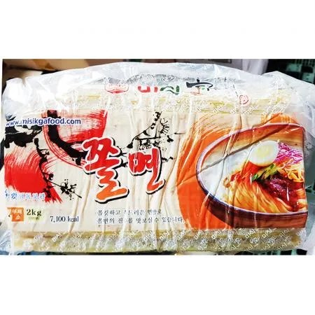 미식가 쫄면 2kg 질감 유지 조리 본가 일반 식당 공유 주방 매장 업소용