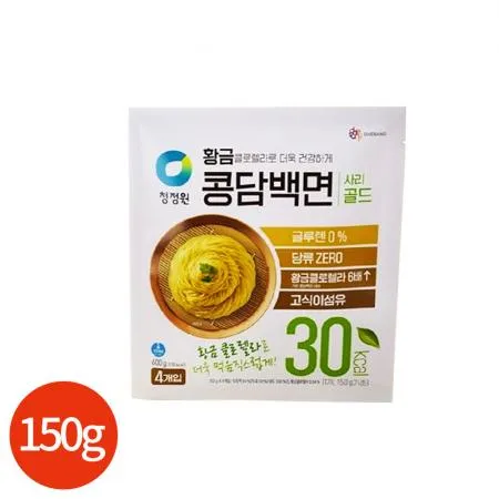 청정원 콩담백면 골드 150g X4개 업소용