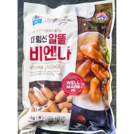 대림 비엔나 소시지1kgX10 업소용 소세지 쏘야 이미지