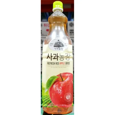 사과주스(가야 1.5L) X12 과일 주스 음료