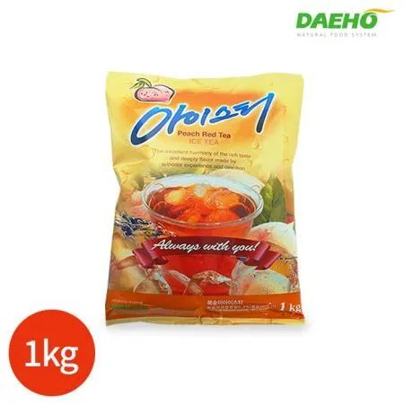 대호 복숭아 아이스티 1kg x1봉 업소용
