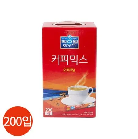 맥스웰 커피믹스 오리지날 11.8g x200입 업소용