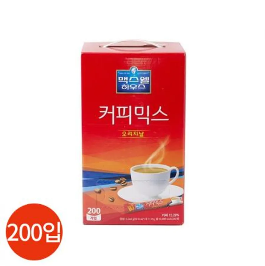 맥스웰 커피믹스 오리지날 11.8g x200입 업소용 이미지