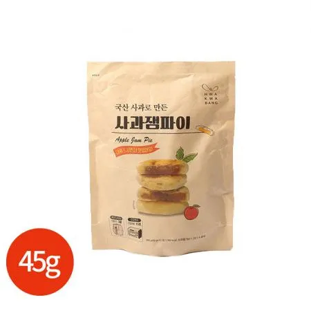 화과방 사과잼 파이 45g X10개