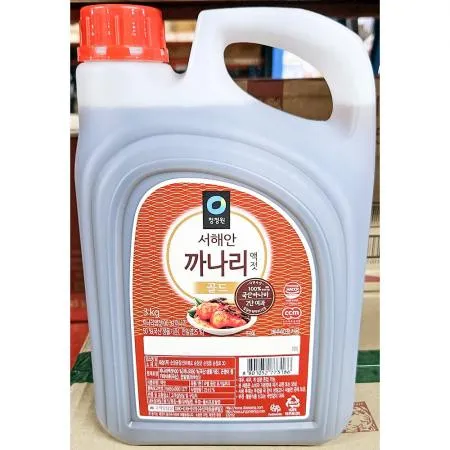 대상 까나리액젓 3kg X4 업소용