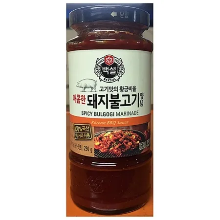 돼지불고기양념(백설 290g) 갈비 소스 양념장