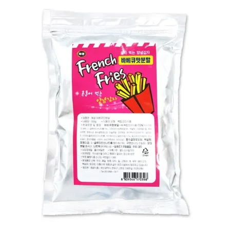 대용량 만능 분말 시즈닝 바베큐맛 500g 양념감자