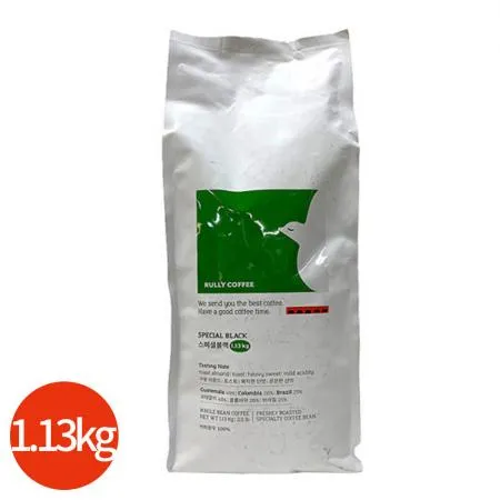 RULLY COFFEE 스페셜 블랙 원두 커피 1.13kg 업소용