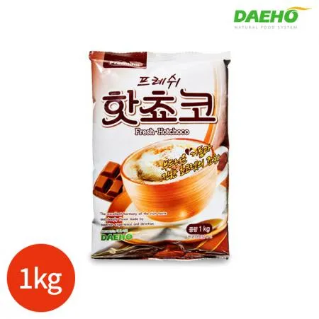 대호 프레쉬 핫쵸코 1kg x1봉 업소용