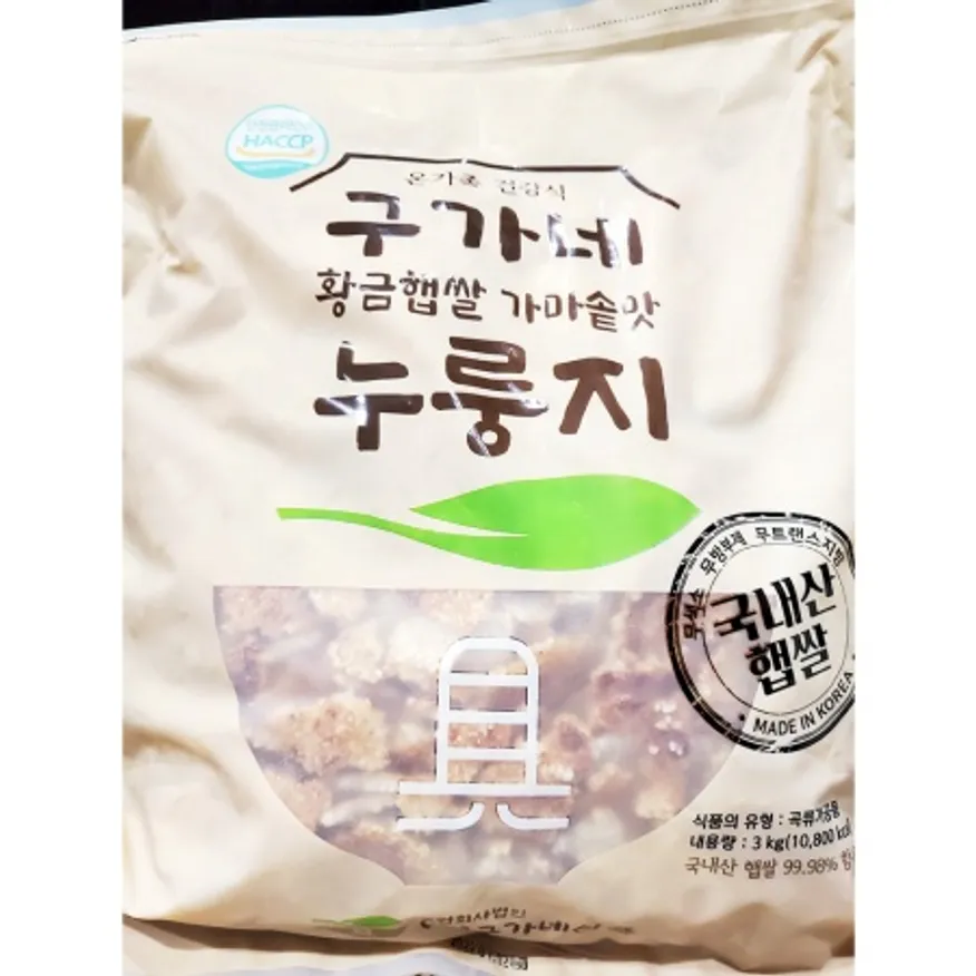 누룽지(쌀 구가네 3Kg)X4 이미지