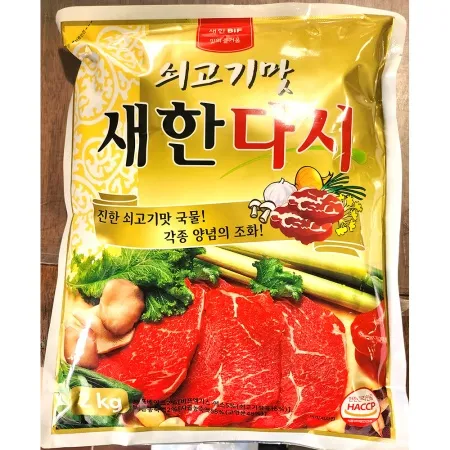 쇠고기다시(새한 2kg)X6 진한 소고기맛 국물 육수 이미지
