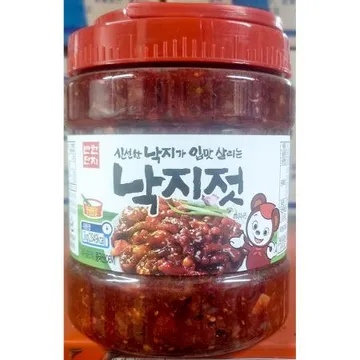 낙지젓(반찬단지 냉장 PET 2Kg) X4