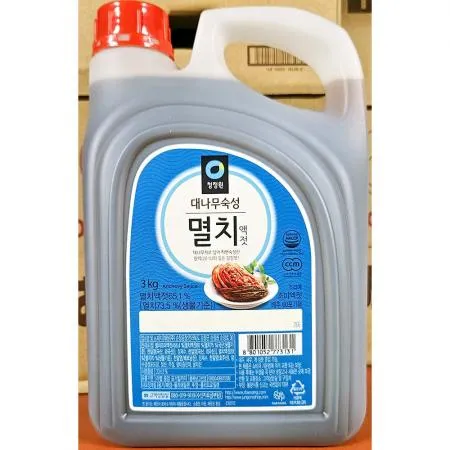 대상 멸치액젓 3kg X4 업소용