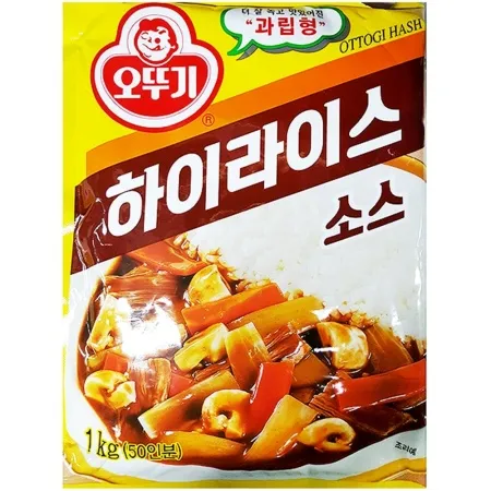 하이라이스(오뚜기 1kg) 분말 가루 파우더