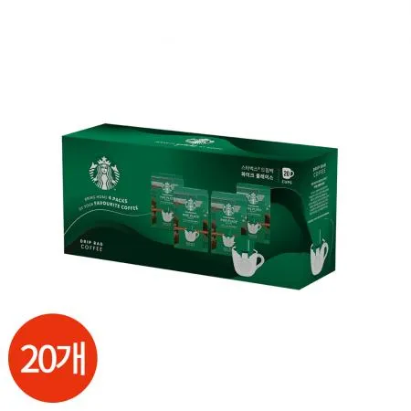 STARBUCKS 스타벅스 드립백 커피 9g x20개 업소용