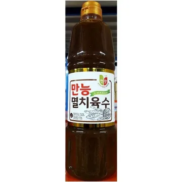 멸치육수(청우 1kg) 업소용 만능 국물 멸치맛다시 액상