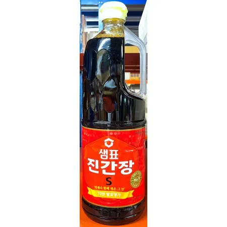 샘표 진간장S 1.7리터 X 6 양조간장 이미지