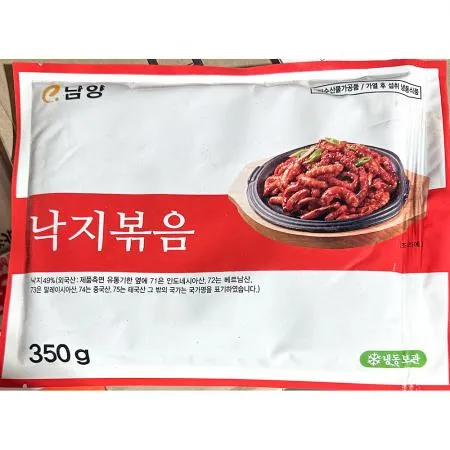 낙지볶음(냠냠 냉동 350g) X20