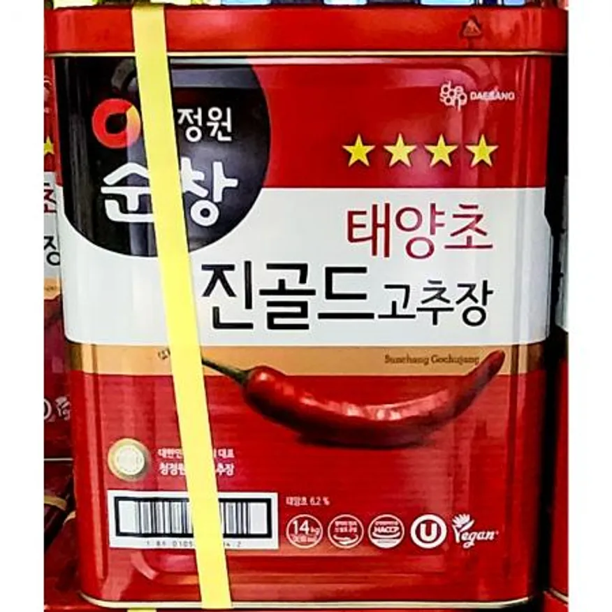 순창태양초고추장(대상 진골드 14Kg) 이미지