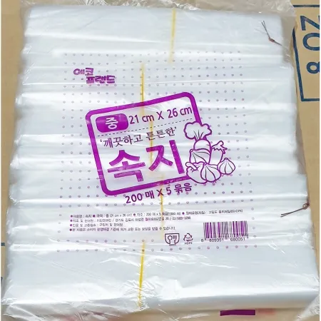 에코프랜드 비닐속지흰색 중 21x26cm 1000매
