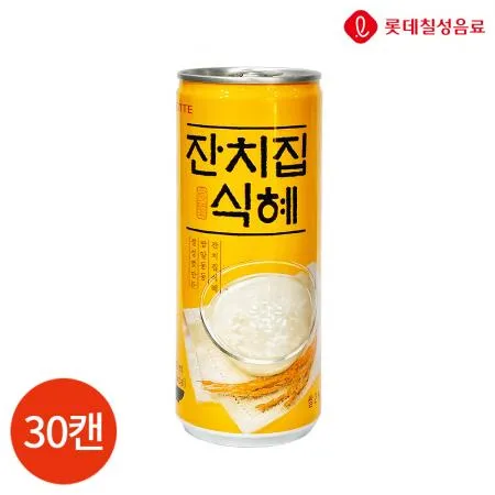 롯데 수미네 잔치집 식혜 240ml X30캔