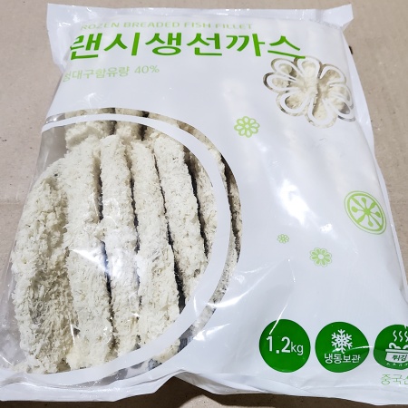 랜시 생선까스 60g x20 8개 업소용 냉동 생선튀김