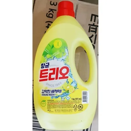 애경 트리오 1kg 1개 주방세제 설거지 세척 기름때 대용량 업소용