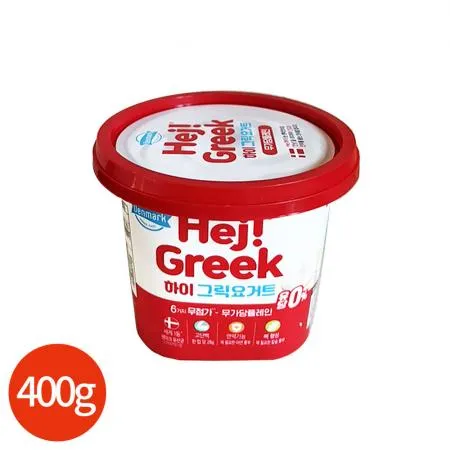 덴마크 하이 그릭 요거트 400g x 6개 업소용