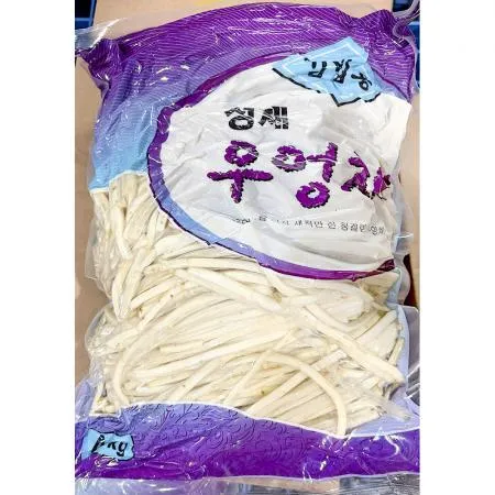 포에버 우엉채 진공포장 5mm 4kg 업소용 우엉