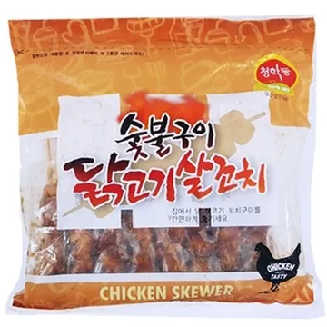 직화 숯불 데리야끼 닭꼬치 800g(20gX40개) 닭다리살 꼬치구이