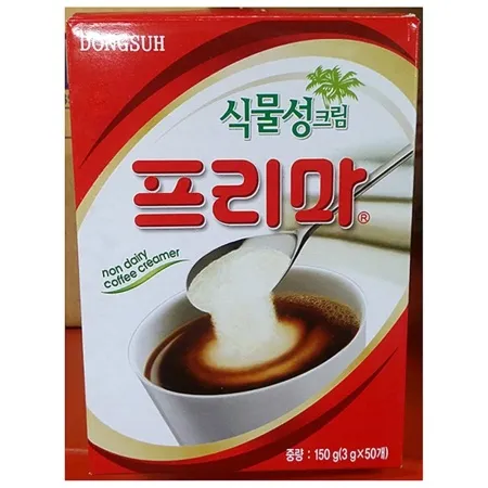 프리마(원두용이지컷 동서 3gx50T)X2 일회용 커피프림 크리머