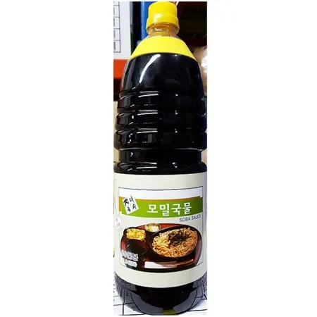 일본모밀소스(장터 1.8L) 메밀소바 육수 양념 업소용