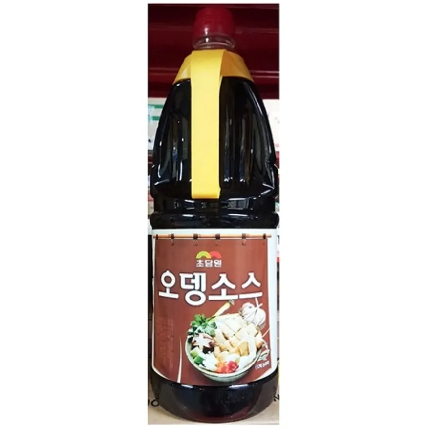 초담원 오뎅 소스 1.8L X8 향미 농축 포장 마차 어묵 전문점 업소용 이미지
