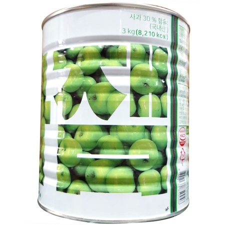 사과잼(가림 3kg)X6 업소용 와플 사과쨈 이미지