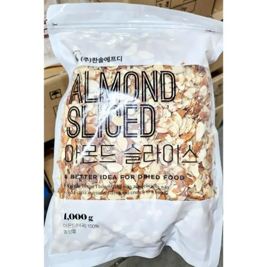 아몬드(진원 슬라이스 1Kg) 이미지