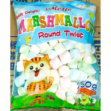 머쉬멜로우 달콤한 마쉬멜로우 아이들간식 캠핑간식 마쉬멜로 250g