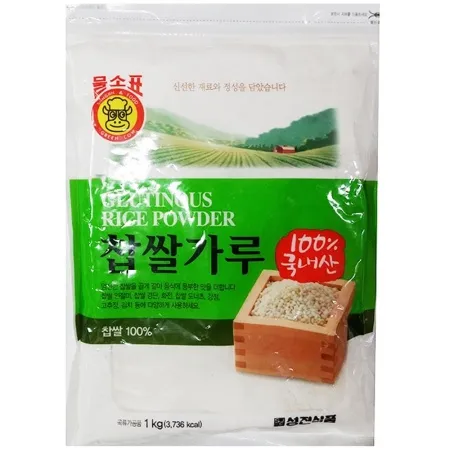 찹쌀가루(성진 1kg) 업소용 찹쌀분말 파우더