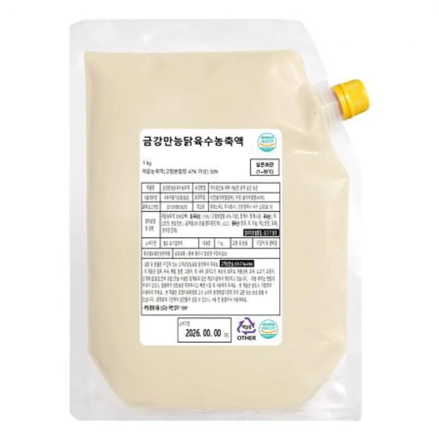 금강만능닭육수농축액 1kg*10 이미지