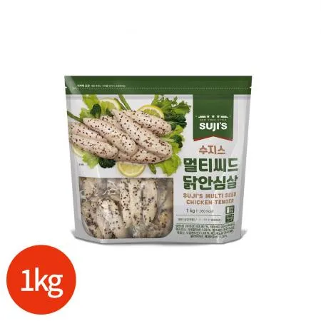 수지스 멀티씨드 닭안심살 1kg 업소용