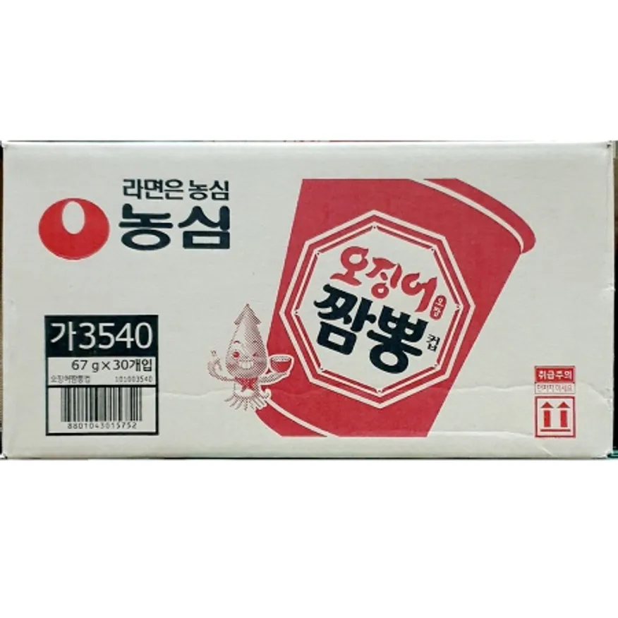 오징어짬뽕(컵 농심 67gx30) 이미지