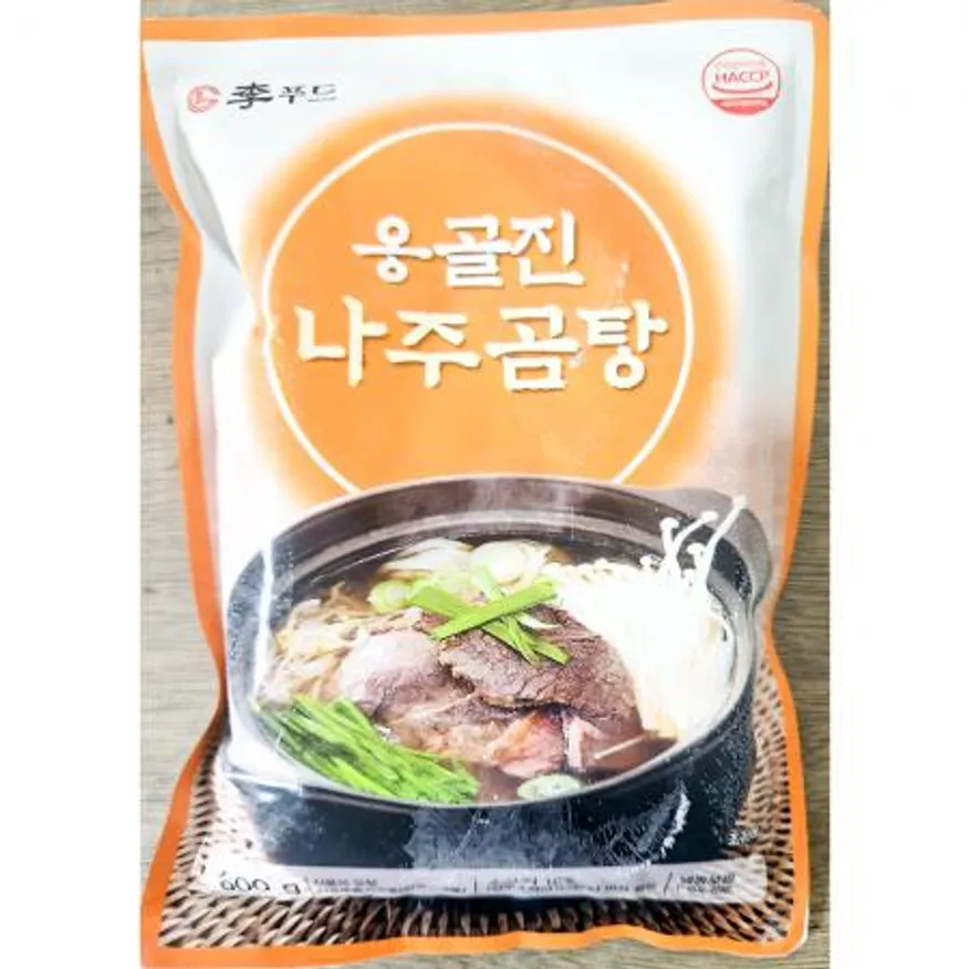 이푸 즉석국 600g X25 나주곰탕 소고기 육수 한식당 업소용 이미지