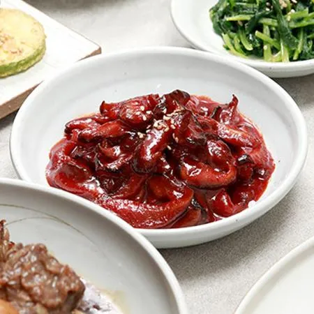 표고버섯 장아찌 고추장맛 1kg 업소용