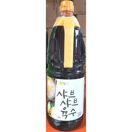 샤브샤브소스(이슬나라 2kg) 업소용 샤브 육수 국물 이미지