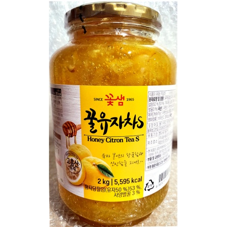 꿀유자차S(꽃샘 2Kg)